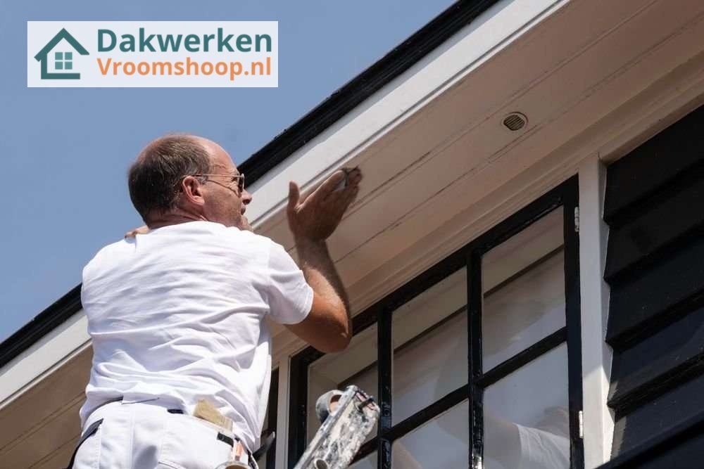 Dakgoot afwerken door onze dakdekker Dakgoot afwerken door onze dakdekker in Vroomshoop